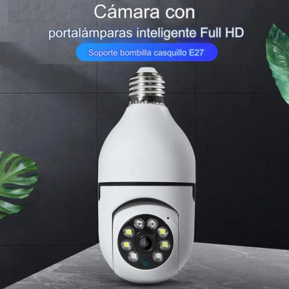 Camara vigilancia Ip IPC-E27 Bombillo 360º Robotica Wifi Vision Nocturna