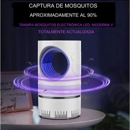 Lampara Electrica Atrapa Mosquitos Zancudos Insectos